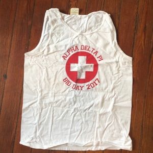 Alpha delta pi bid day tank
